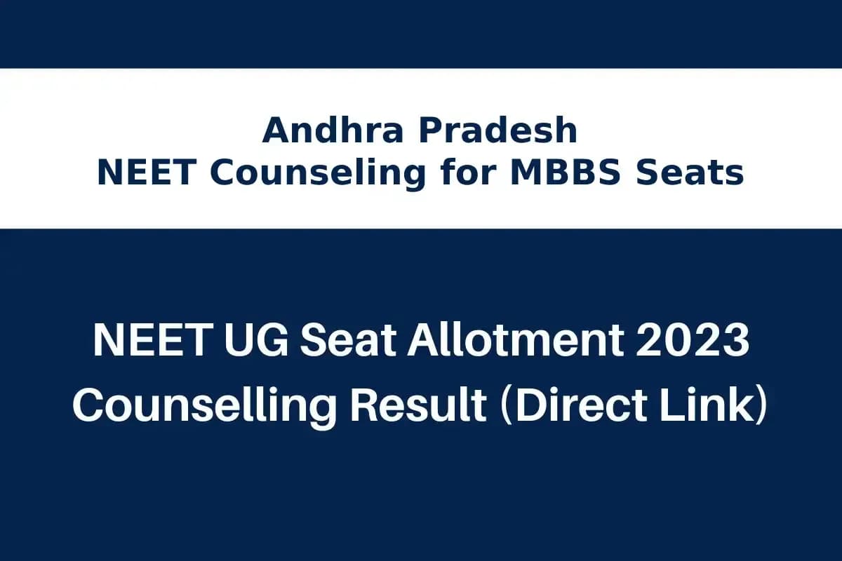 AP NEET UG 2023 Counseling