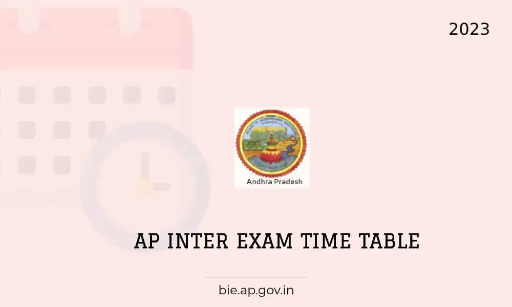 Andhra Pradesh Intermediate 1st and 2nd Year Exams